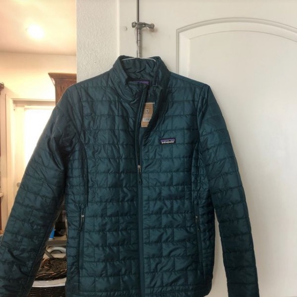 patagonia down with it parka piki green